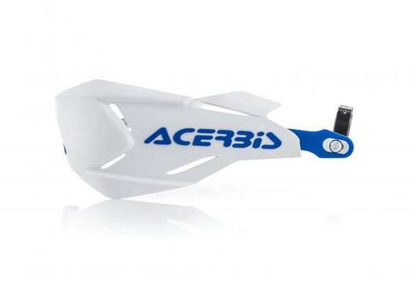 Afbeelding van HANDGUARDS X-FACTORY - WHITE/BLUE