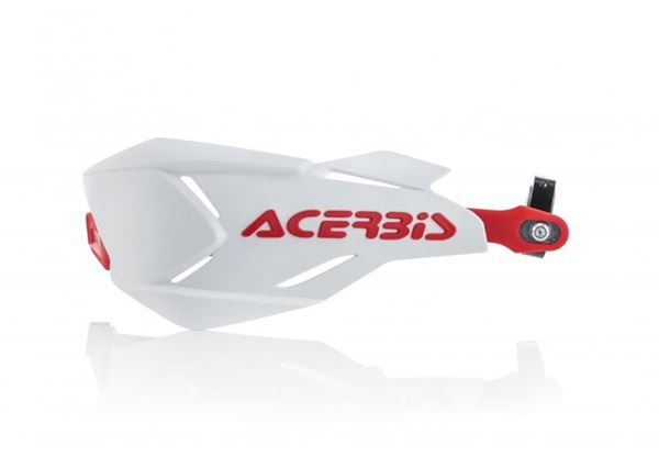 Afbeelding van HANDGUARDS X-FACTORY - WHITE/RED