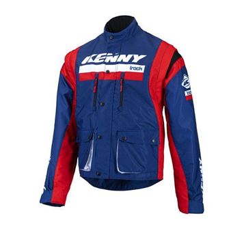 Afbeeldingen van Kenny Track Enduro Jacket - Navy / Red