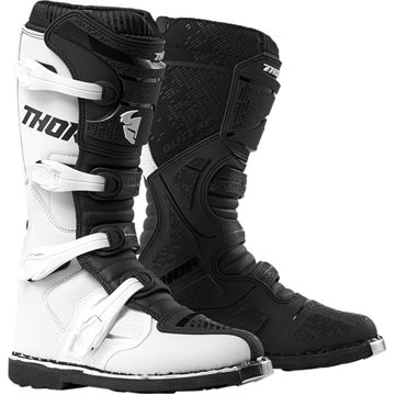 Afbeeldingen van Thor Blitz XP S9 Boots - White / Black