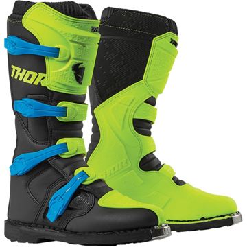 Afbeeldingen van Thor Blitz XP S9 Boots - Fluo Acid / Black