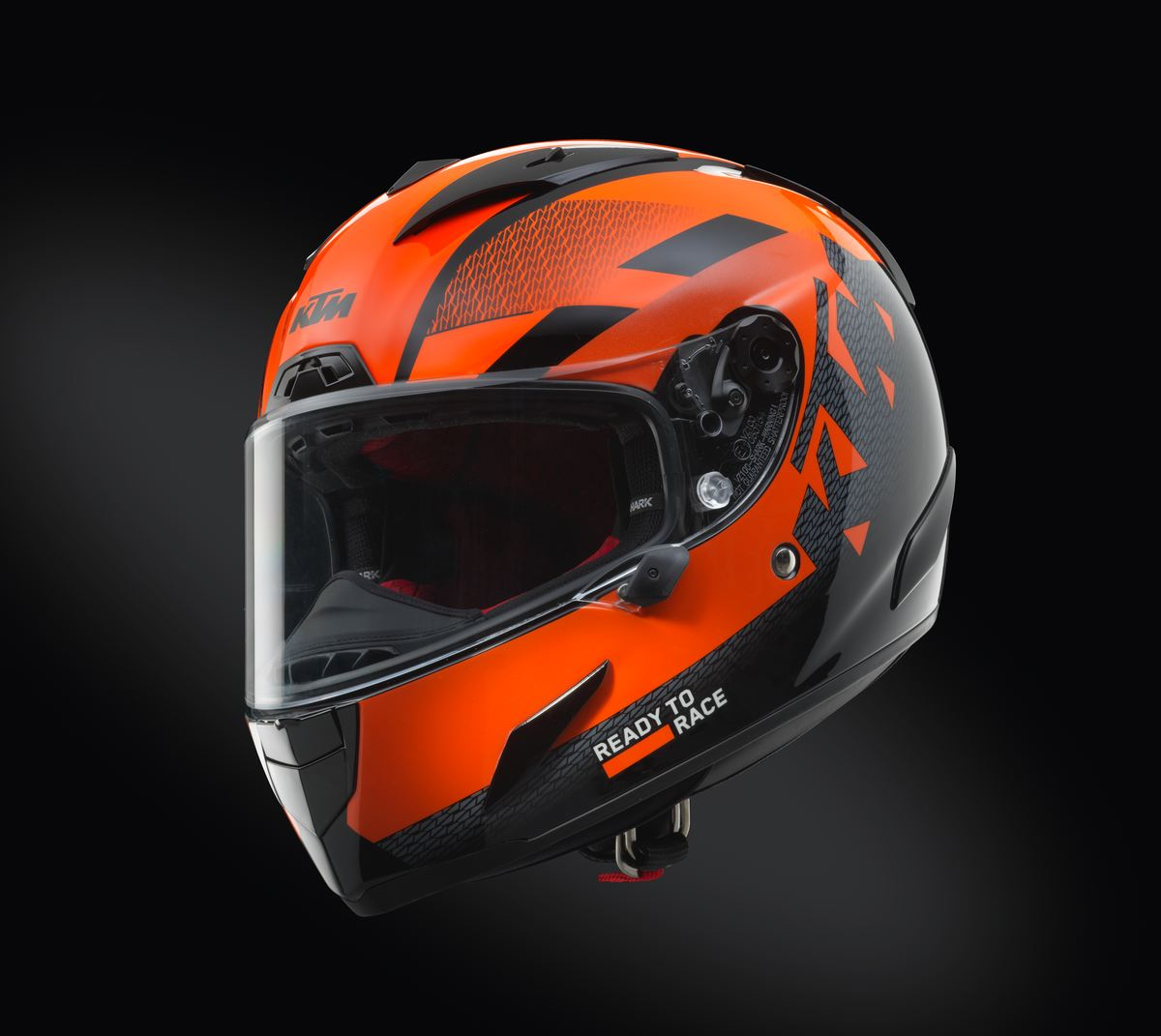 KTM RACER PRO HELMET The racing helmet doffed on the award podiums of