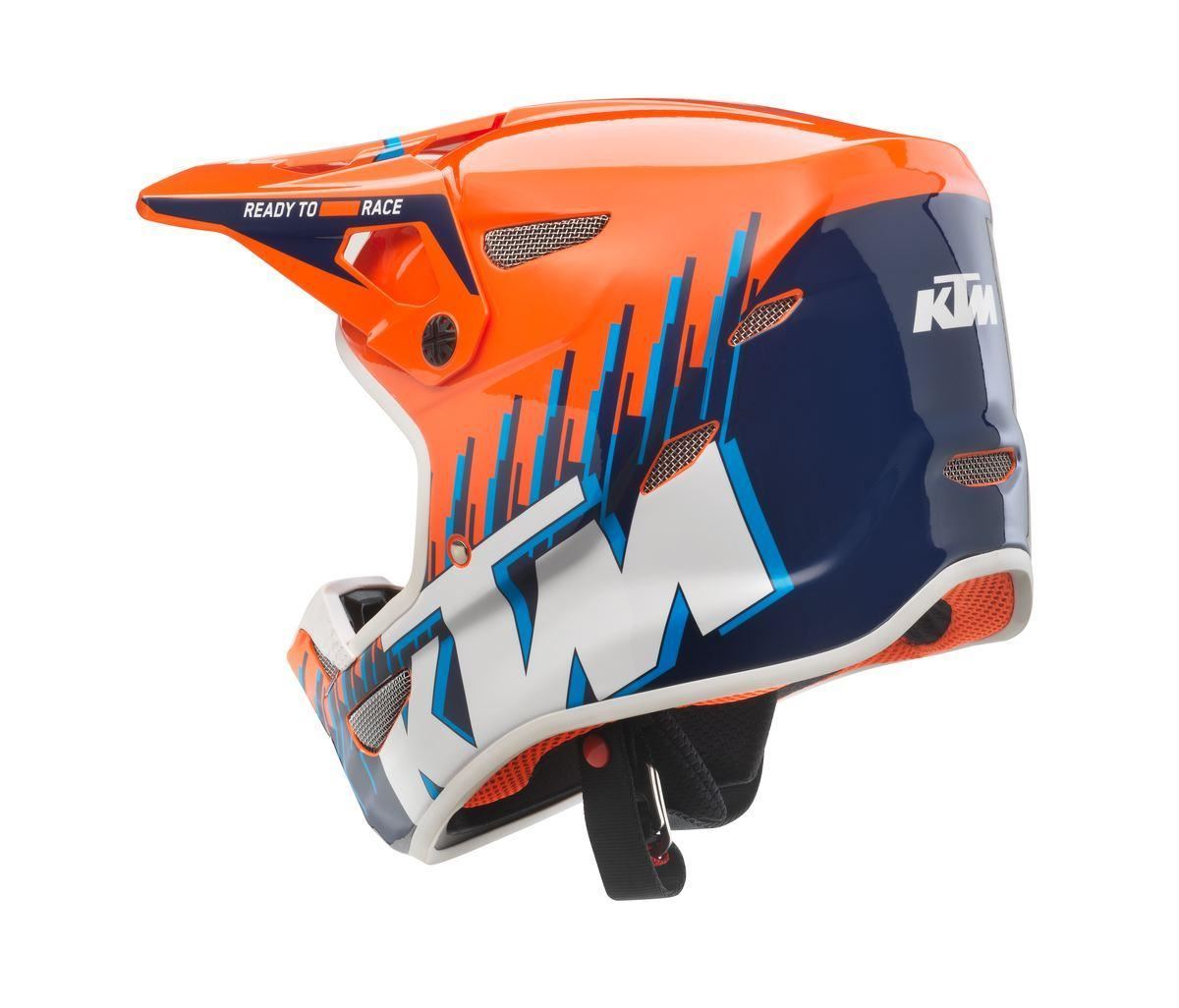 KTM KIDS STATUS HELMET Kids offroad helmet exclusively for Replica