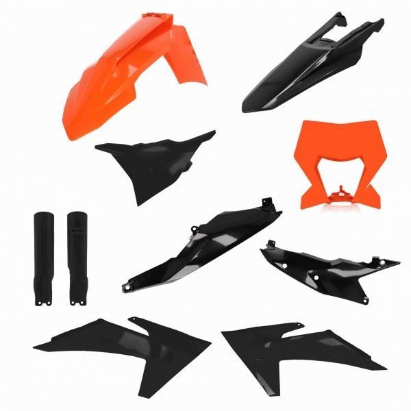 Afbeelding van Plasticset KTM 2024 EXC Orange/Black