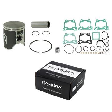 Afbeeldingen van Zuigerkit  YZ 125  05- cpl met pakkingset en  pistonpenlager