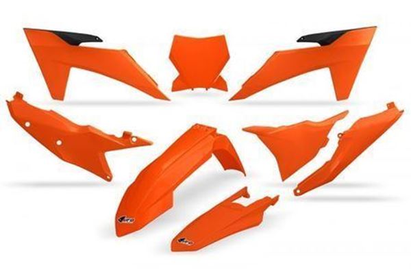Afbeelding van Sx/SXF 2023/24- Plasticset Oranje